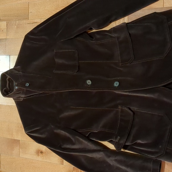 Sarar jacket. Brown velvet. NWOT - Picture 4 of 9